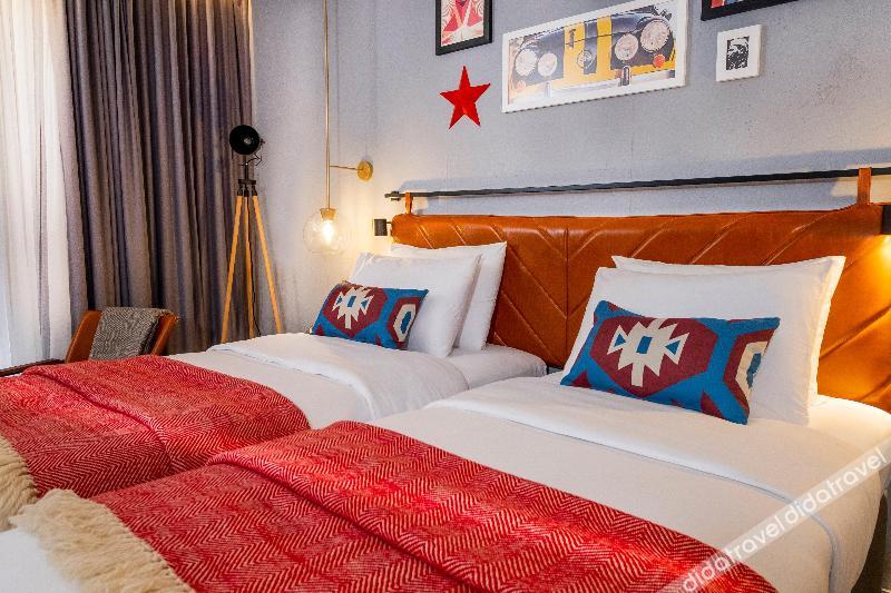 标准2张单人床房