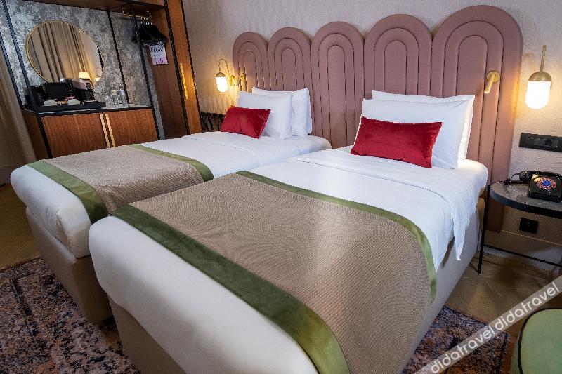 标准2张单人床房