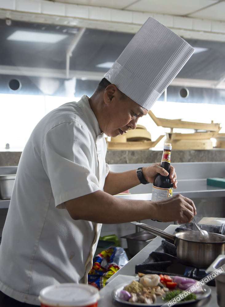 1张特大床,单间,城市景观,带小厨房的,无烟房