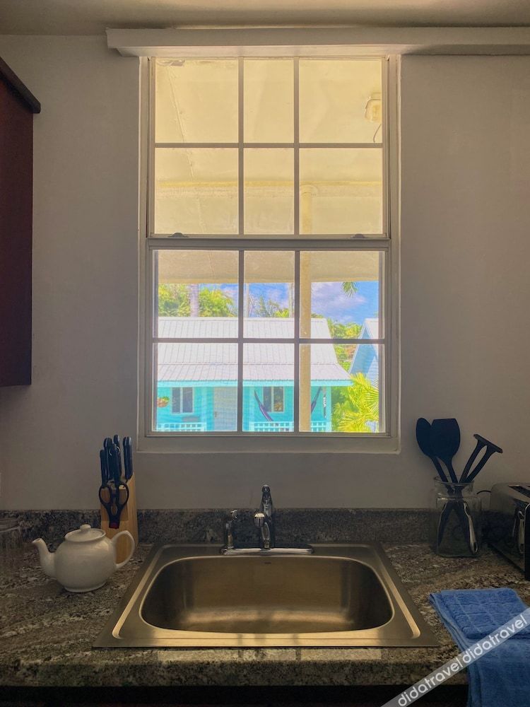 全景客房, 2 张双人床, 无烟房, 部分海景