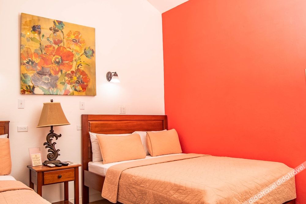 标准房, 多张床, 无烟房, 泳池景观