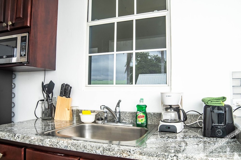 全景客房, 2 张双人床, 无烟房, 部分海景