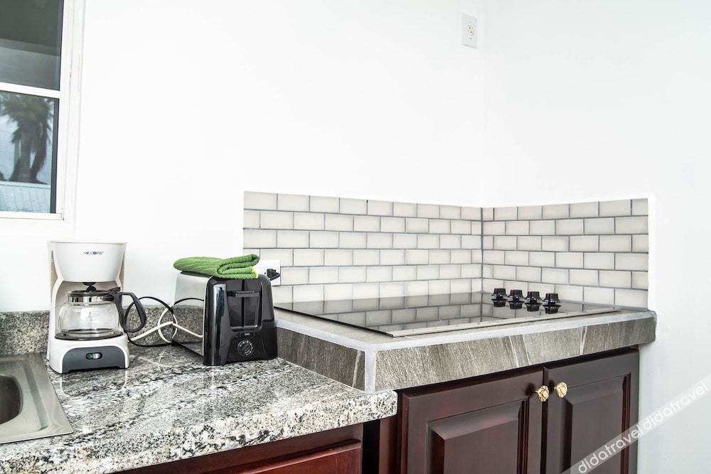 全景客房, 2 张双人床, 无烟房, 部分海景