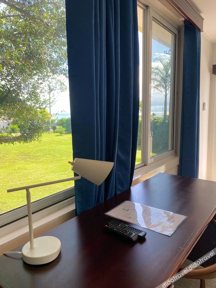 全景客房, 2 张双人床, 无烟房, 部分海景