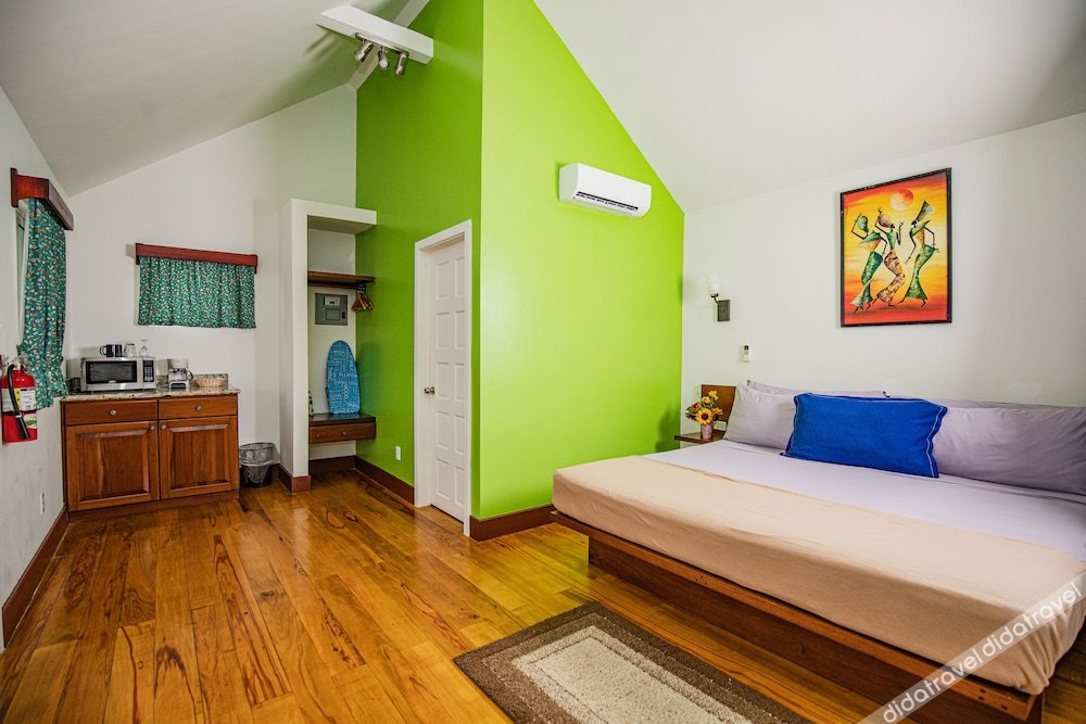 豪华别墅，1张特大床，禁烟，池景