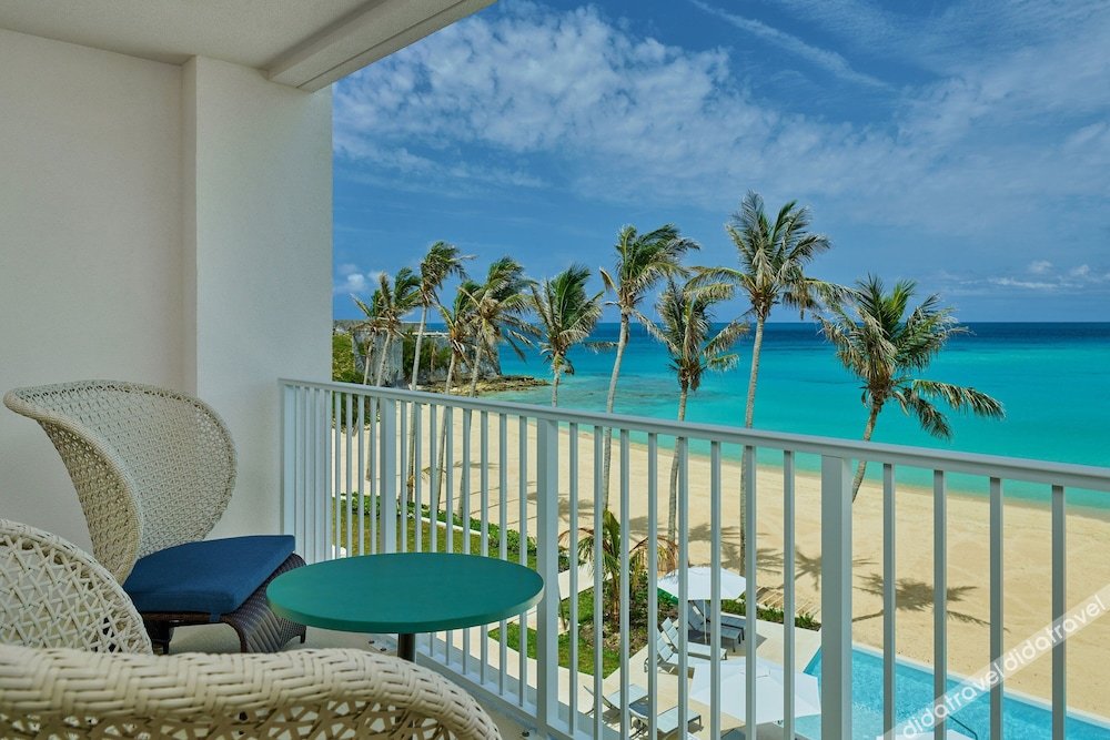 海景一卧室特大床圣瑞吉斯套房（带阳台）