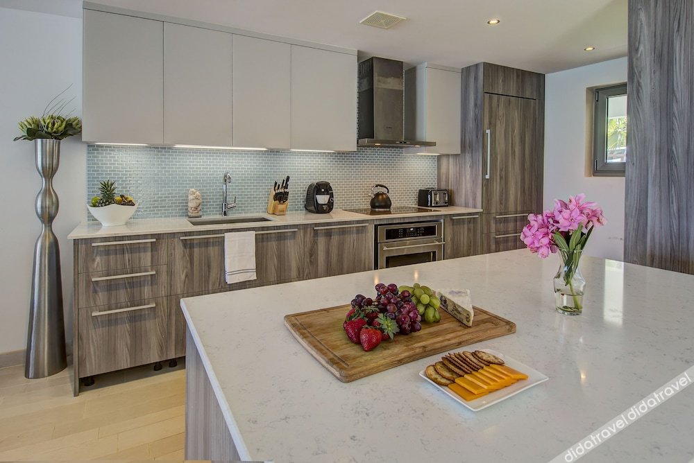 行政套房, 多张床, 海洋景观, 海滨 (Ocean Front Four Bedroom Villa)