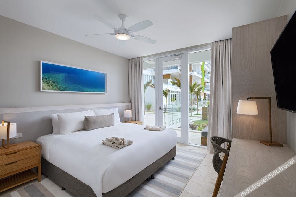 度假村景观alaia Vista, 2卧室套房, 卧室1: 1张特大床, 卧室2: 1张特大床, 度假村景观