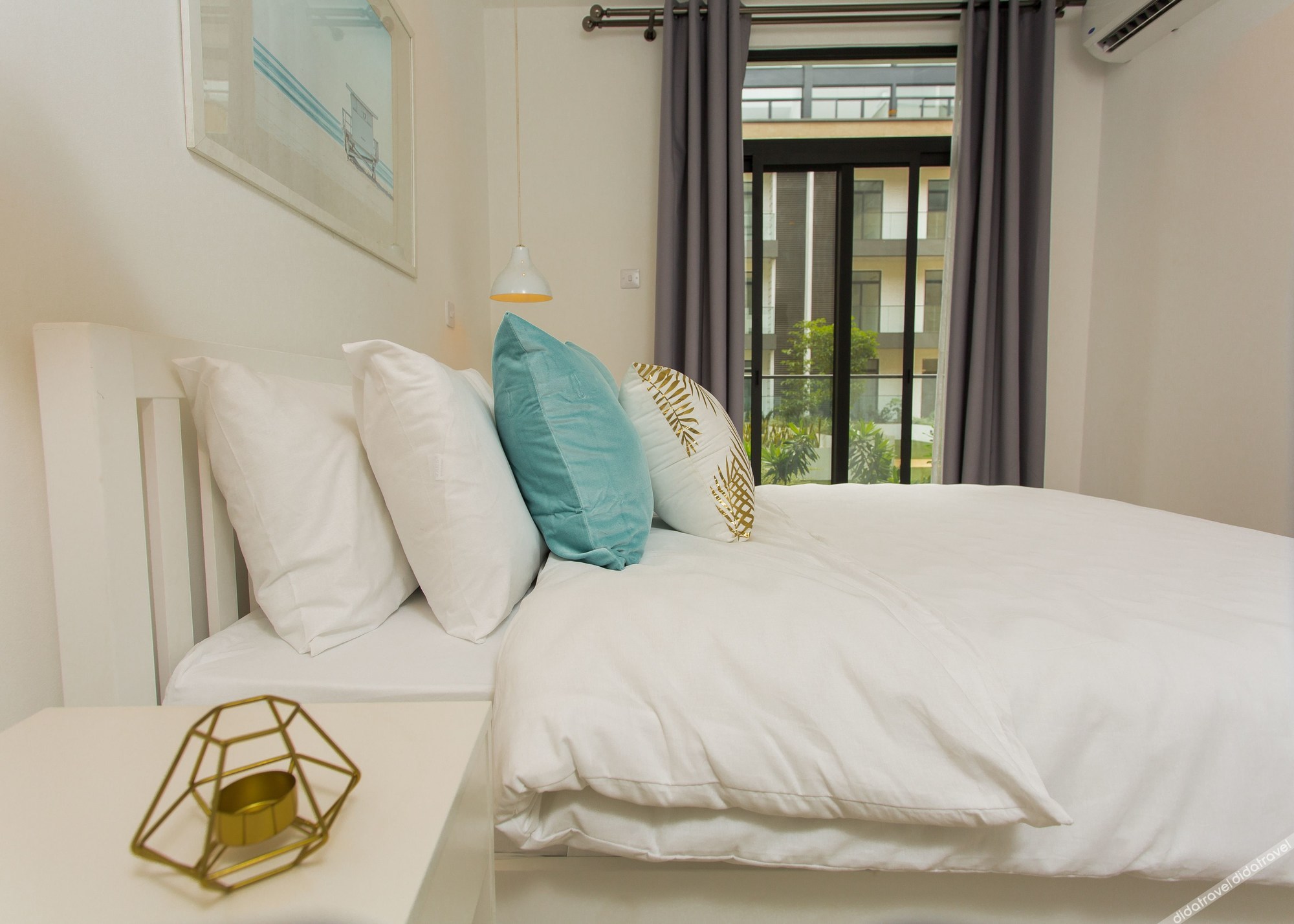 行政公寓, 2 间卧室, 阳台, 行政层