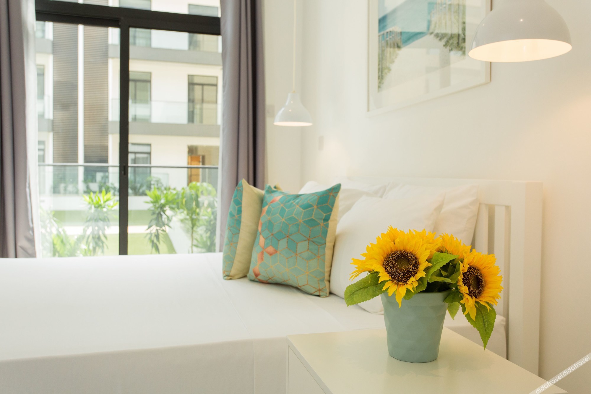 行政公寓, 2 间卧室, 阳台, 行政层