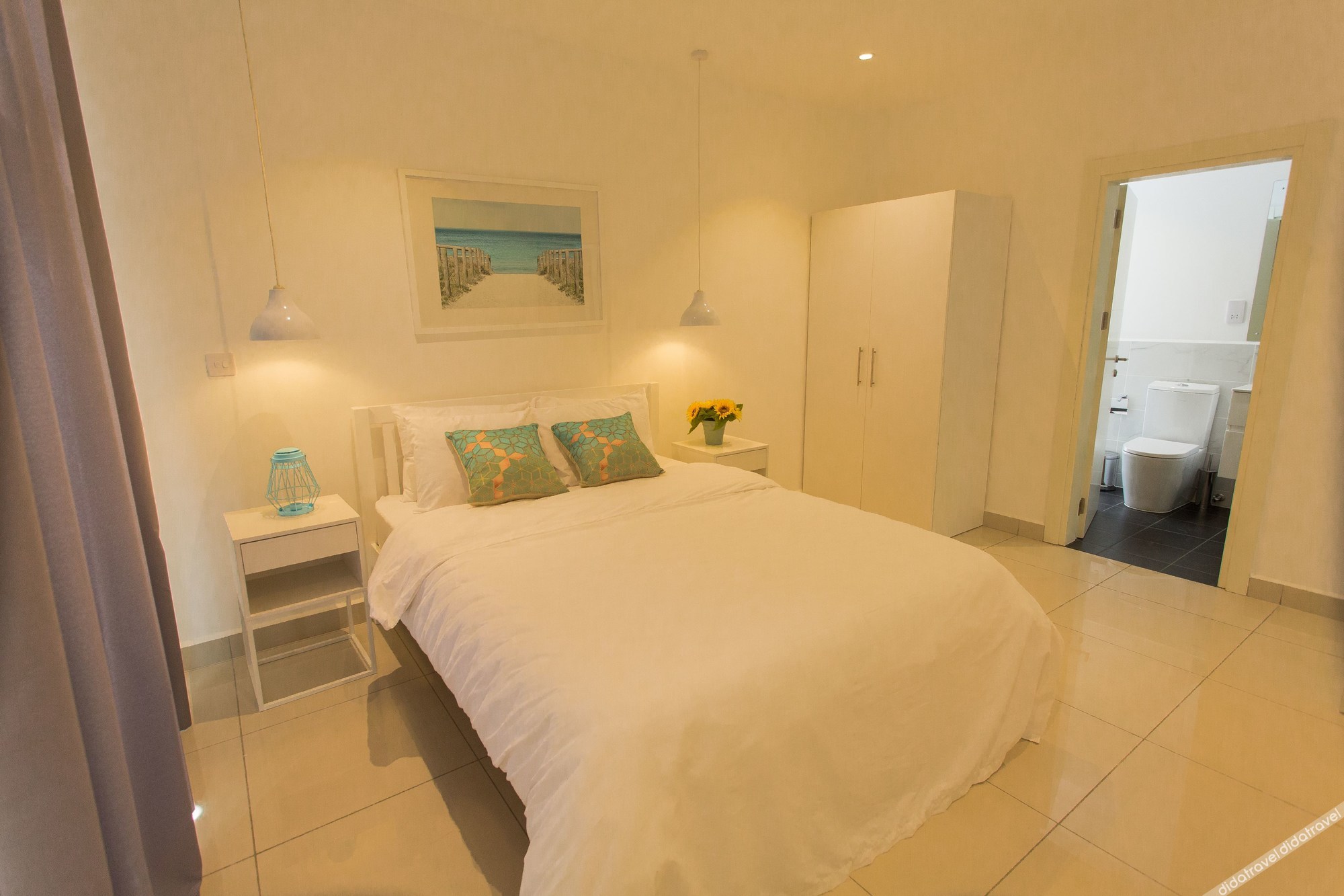 行政公寓, 2 间卧室, 阳台, 行政层