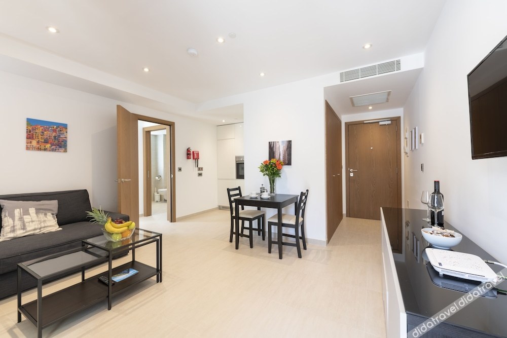 奢华公寓, 1 张双人床和 1 张沙发床