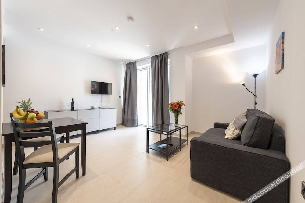 奢华公寓, 1 张双人床和 1 张沙发床