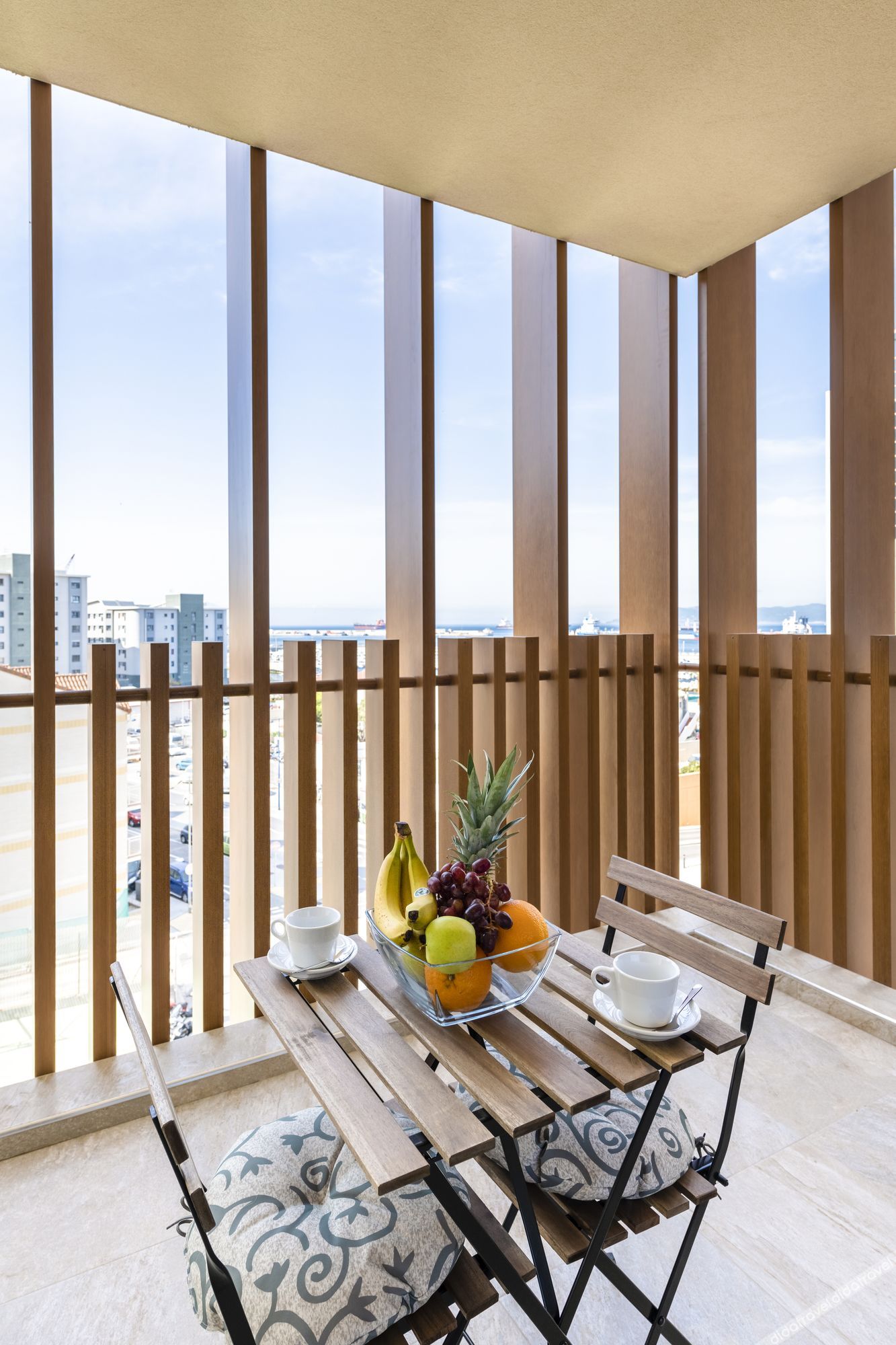 奢华开间, 1 张双人床, 阳台