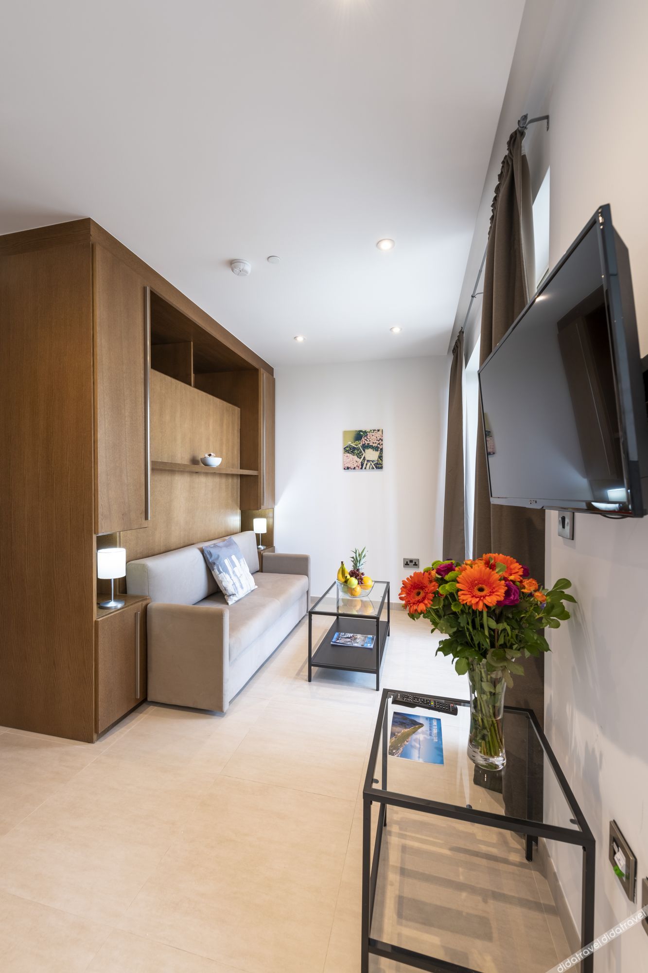 奢华开间, 1 张双人床, 阳台