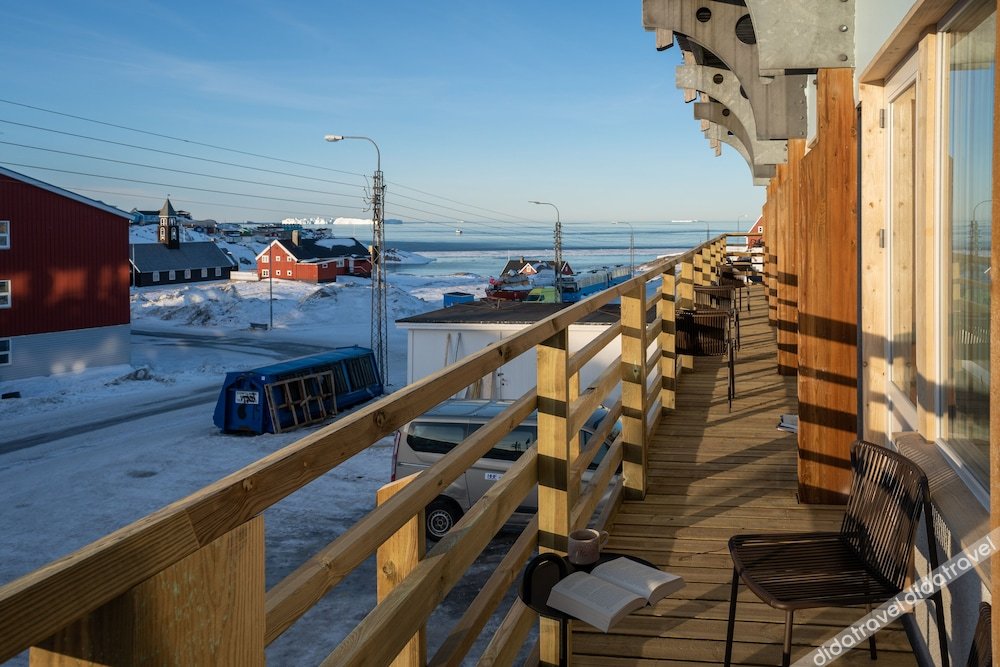 带阳台的双人房-城市景观