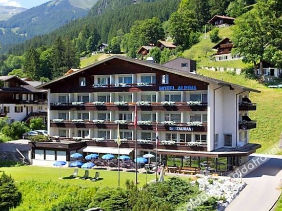Hotel Restaurant Alpina Grindelwald Grindelwald Railway Station Switzerland thumbnail