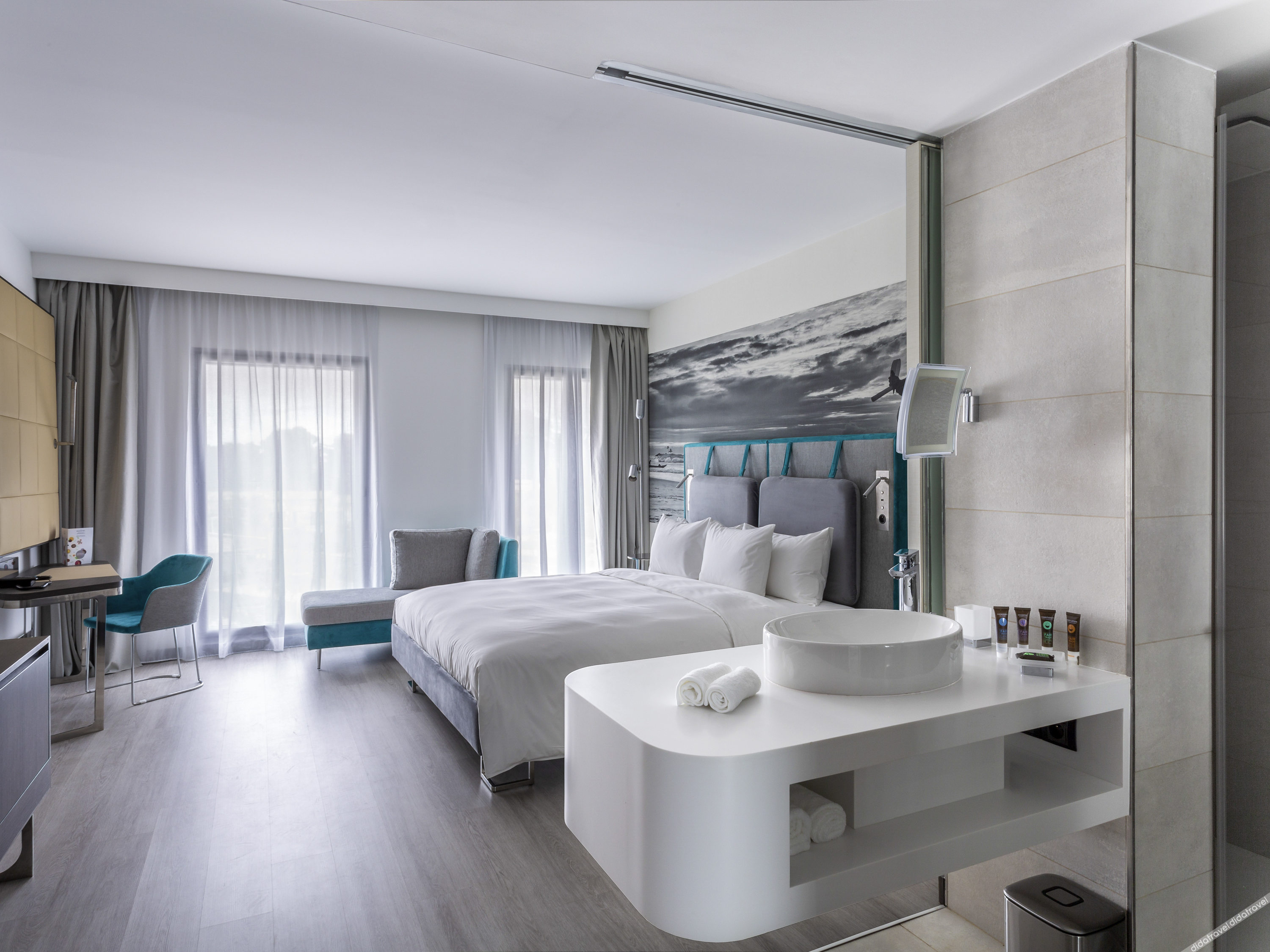 高级2张单人床房