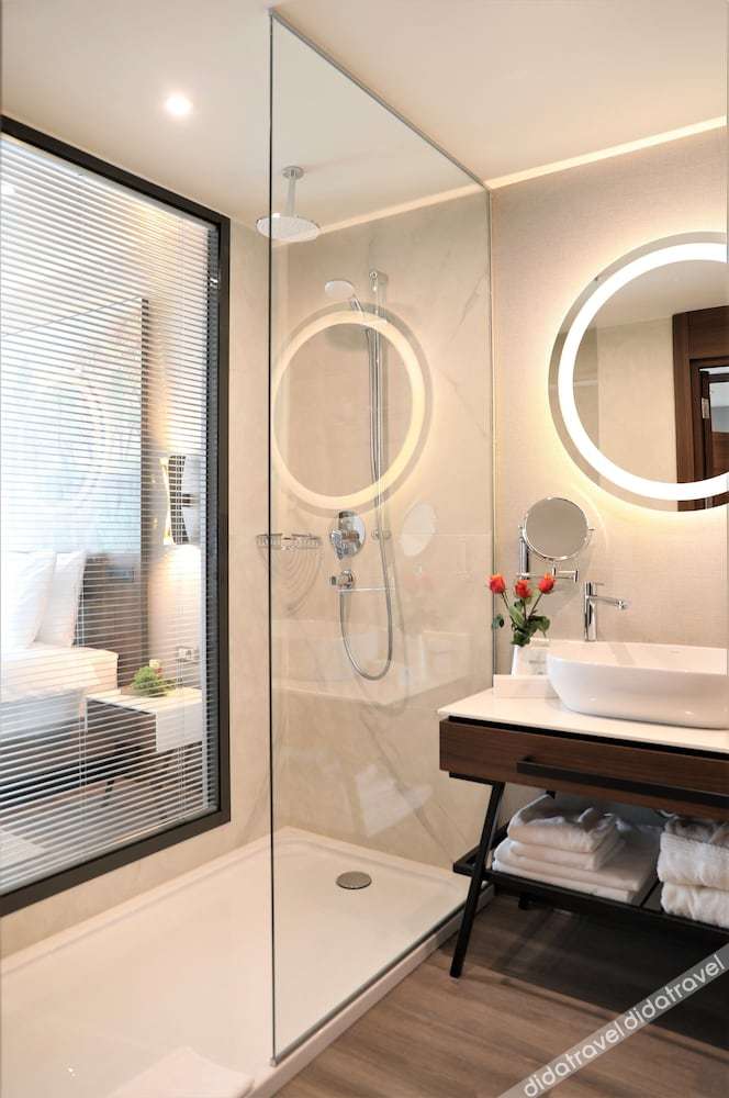 华丽双人房（1 张双人床）, 1 间卧室山景