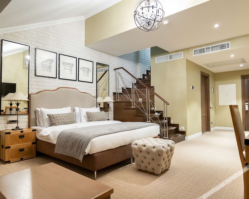 家庭套房, 多张床,城市景观