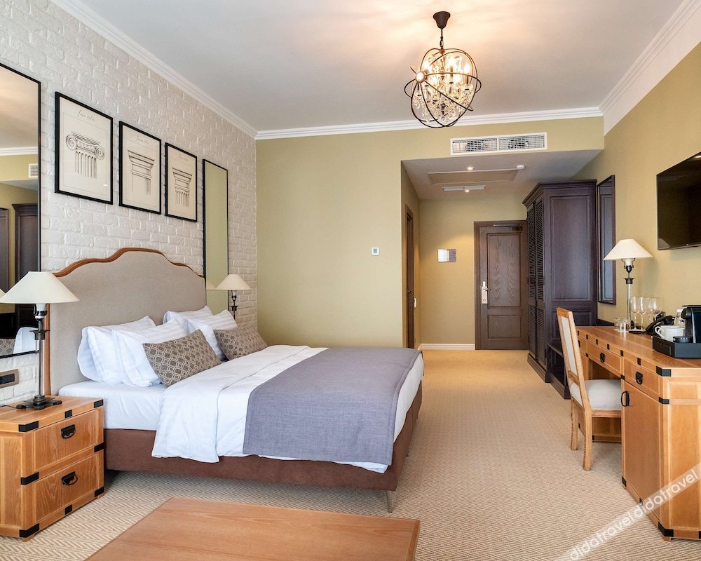 高级房, 1 张特大床,城市景观