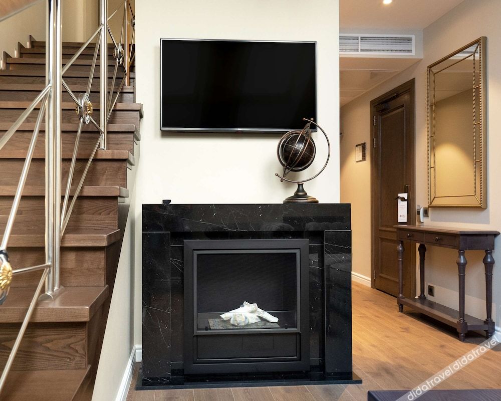 套房, 1 张特大床, 无烟房, 露台 (Living Room)