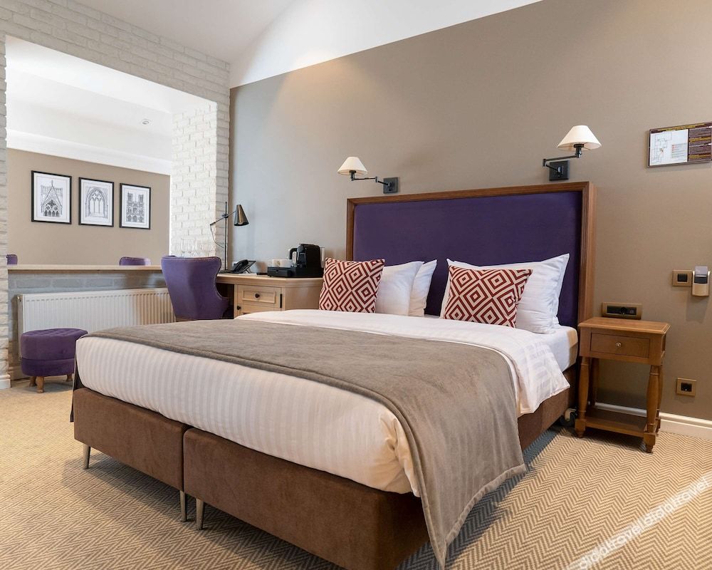 高级房, 1 张特大床,城市景观