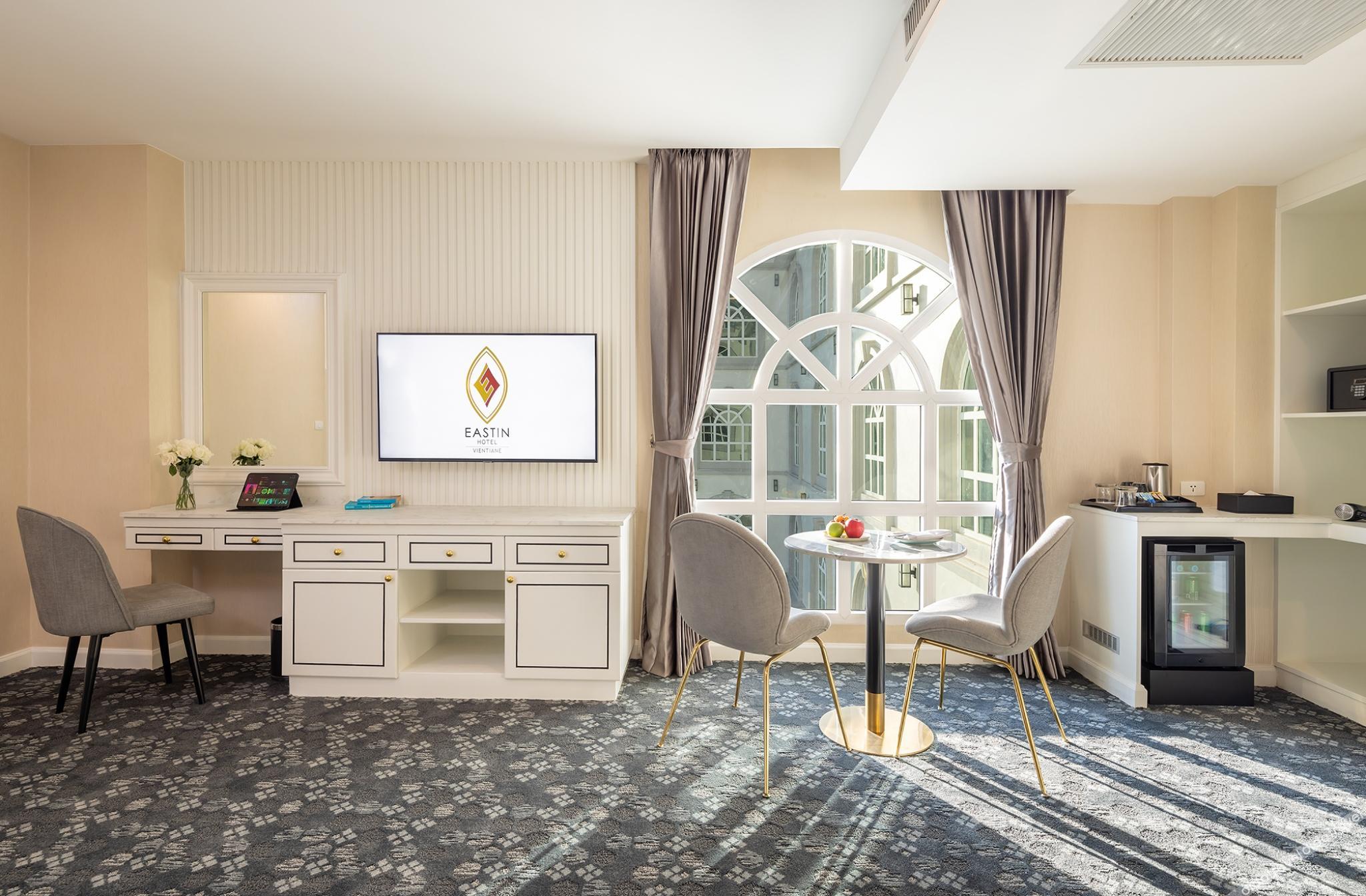 河景豪华双床房（带阳台）