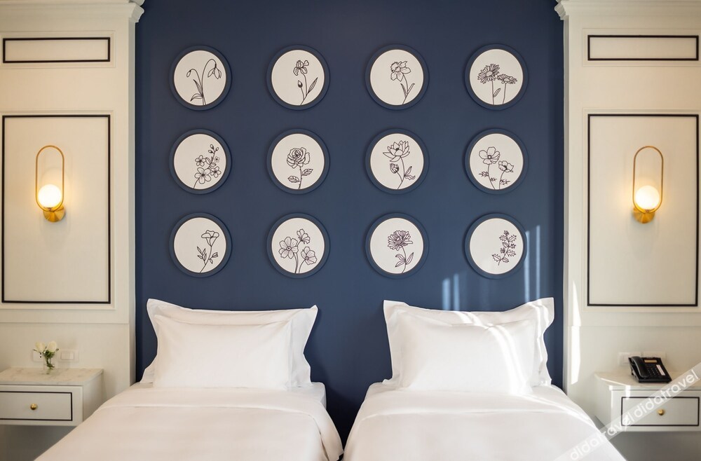 河景豪华双床房（带阳台）