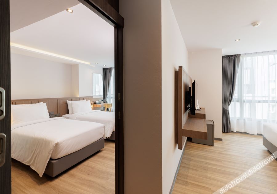 豪华家庭两卧室套房