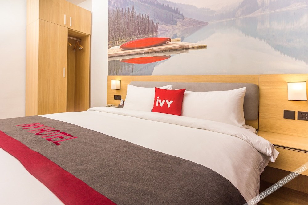 高级双人房（1 张双人床）, 1 间卧室