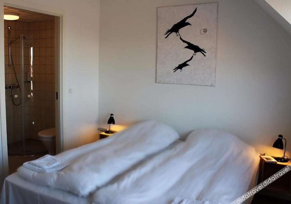 双人或双床房，私人浴室，海景