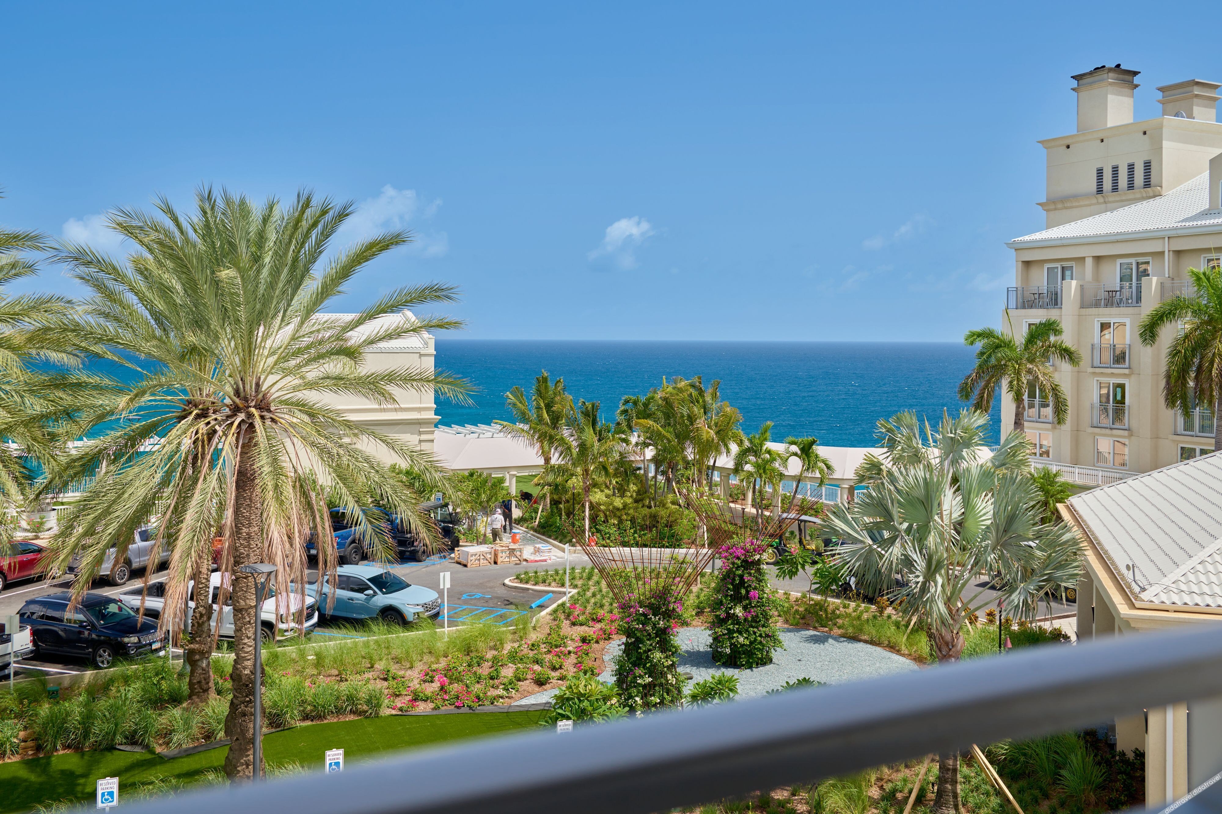 部分海景大床房，客房，1张大床，沙发床