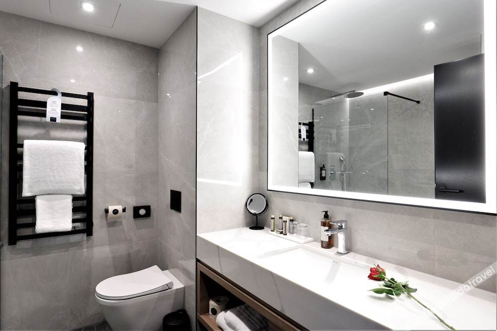 高级特大床房带双床