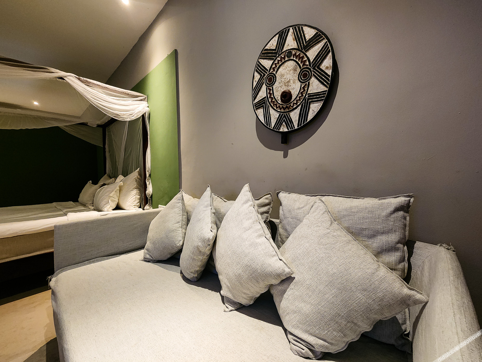 客房(大床)-可直达泳池|带小型泳池<1>